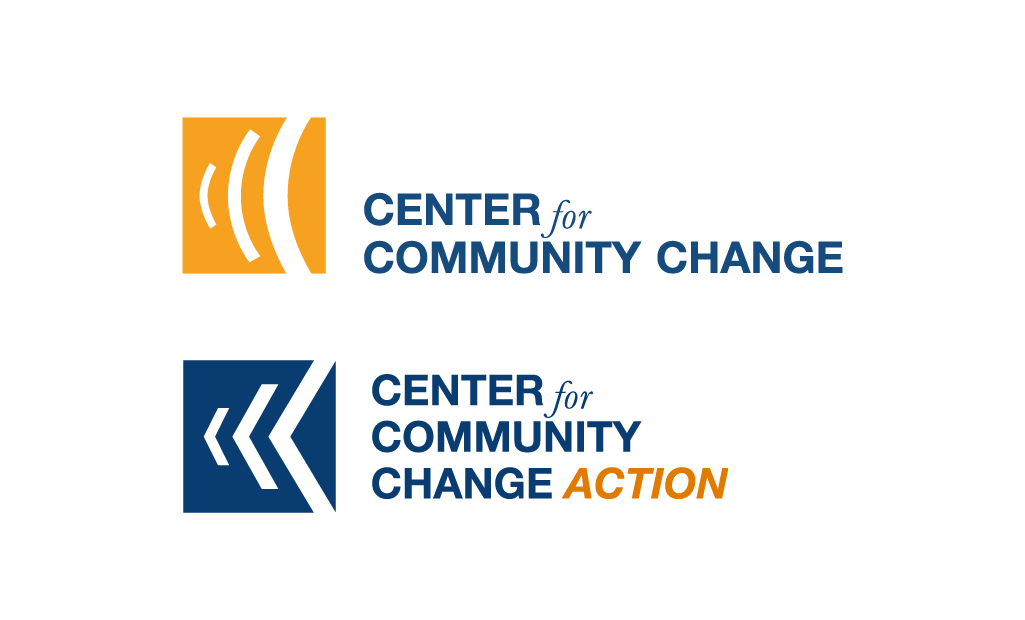 Community Change brand before and after